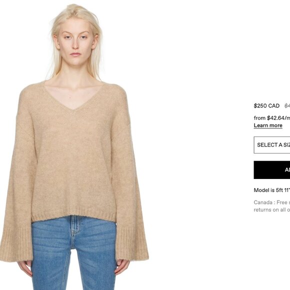 by Marlene Birger Cimone Sweater - Picture 4 of 5